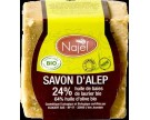 SAVON D'ALEP 24% D'HUILE DE BAIES DE LAURIER CERTIFIE BIO