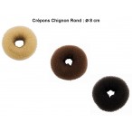 Crépons Chignon Rond . ø 8 cm