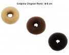 Crépons Chignon Rond . ø 8 cm